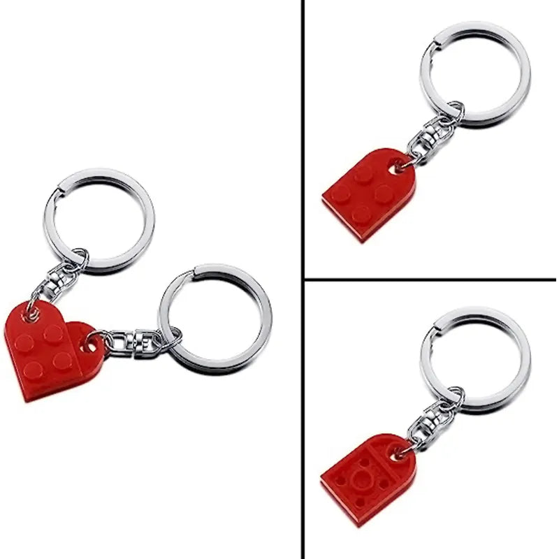 Brick Keychain for Couples Friendship