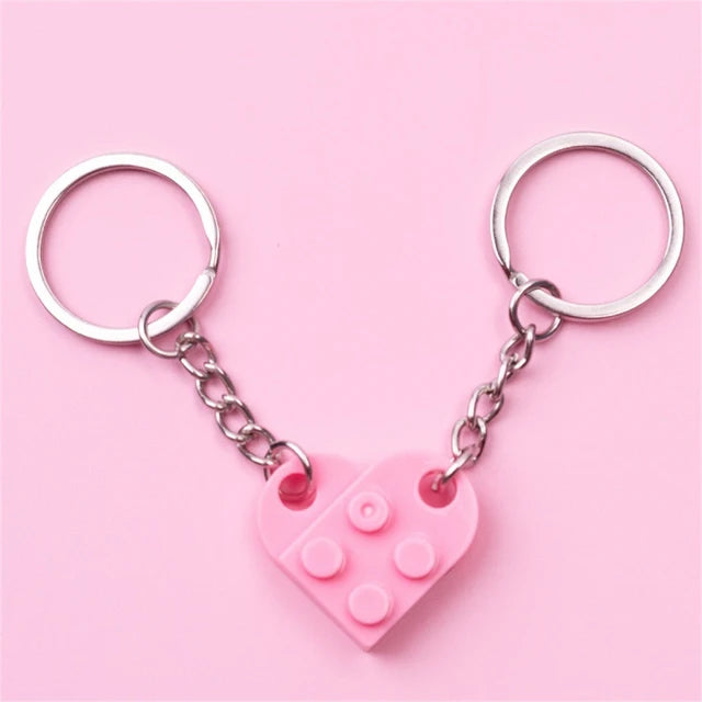 Brick Keychain for Couples Friendship